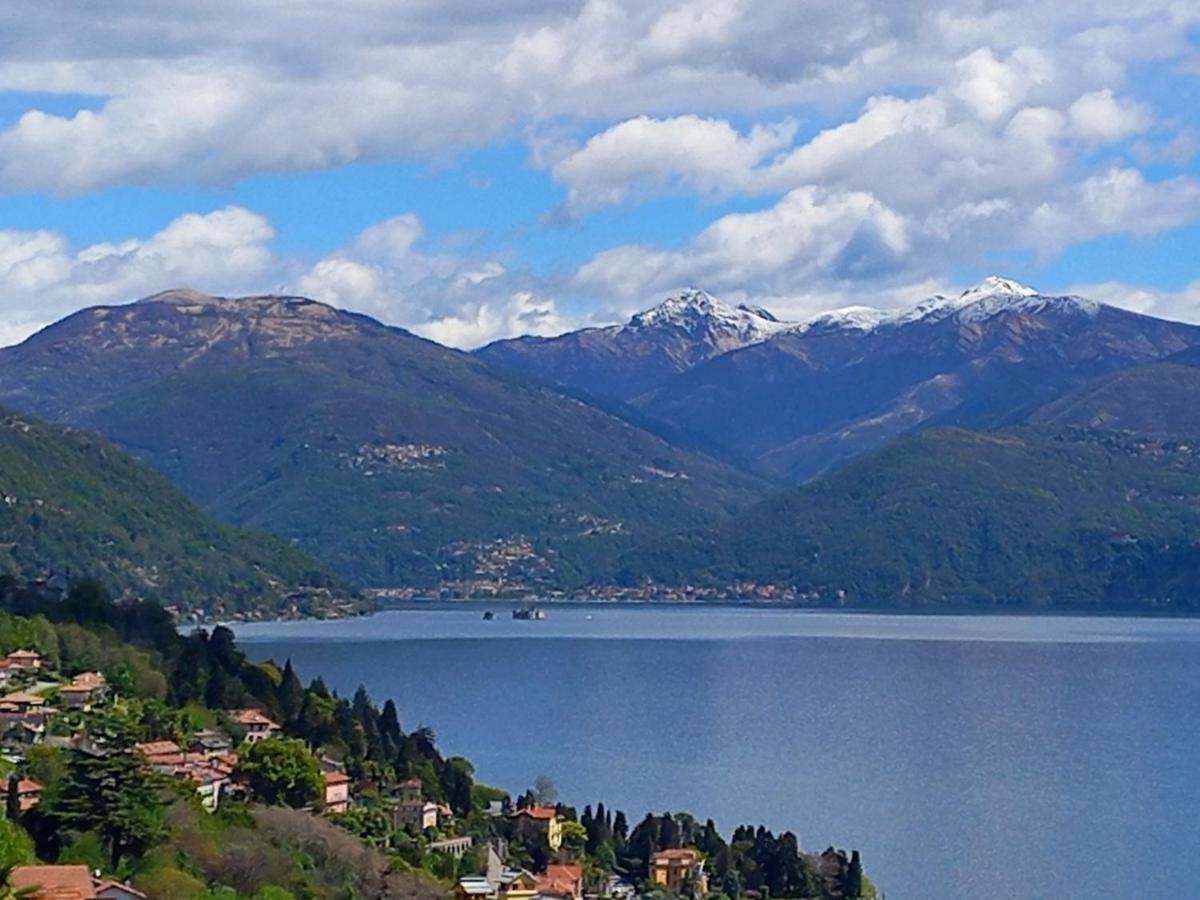 Antica Casa Al Lago Oggebio Exterior foto