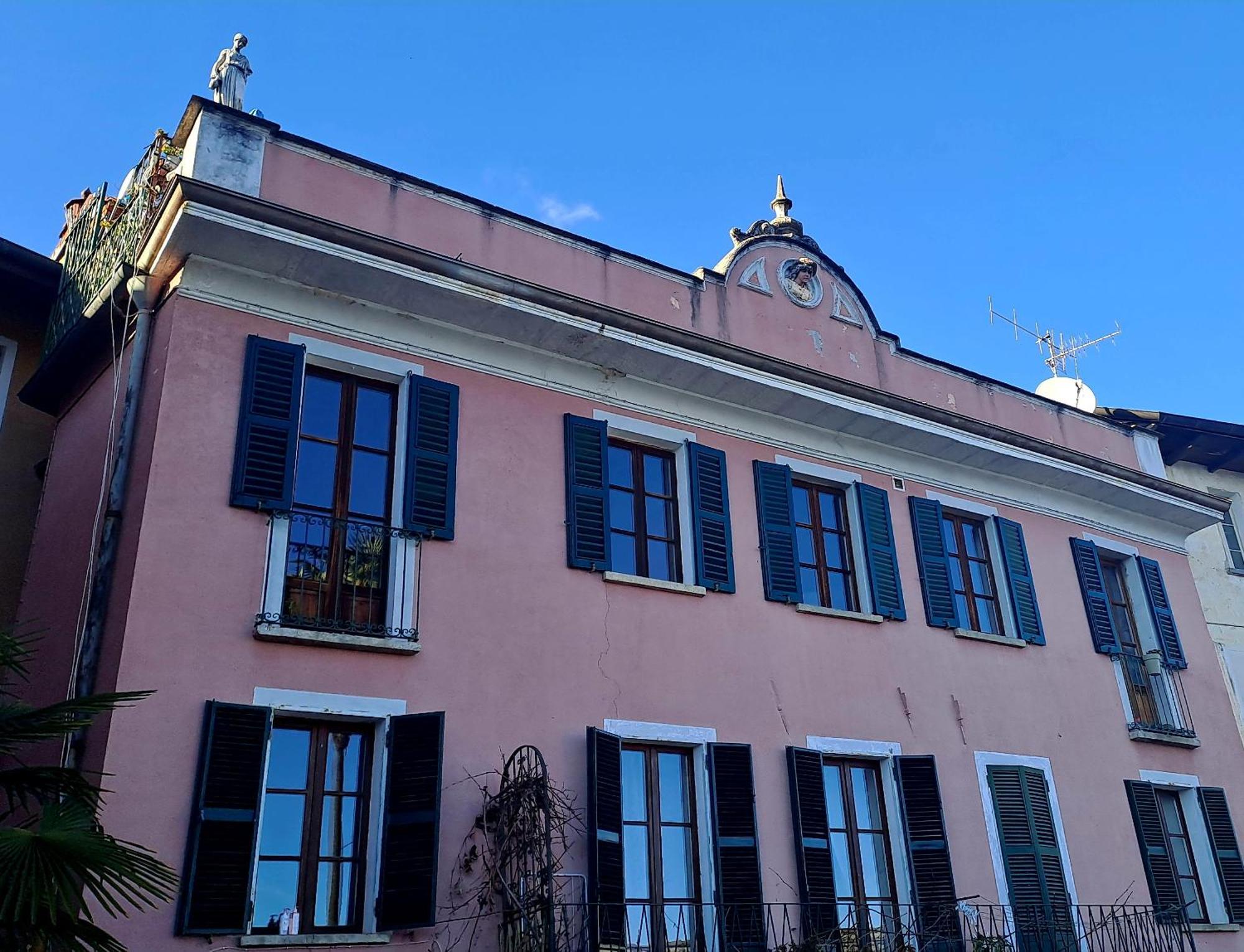 Antica Casa Al Lago Oggebio Exterior foto